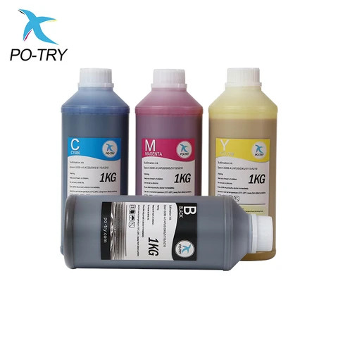 PO-TRY Hot Selling I3200 4720 DX5 5113 5210 Digital Inkjet Printer Ink Color Fluent Sublimation Ink