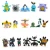 Import Pokemon pikachu Action Figures, 144 Piece, 2-3 cm pokemon go for kids from China