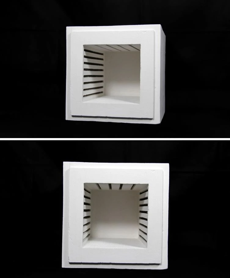 Polycrystalline Mullite Heat Insulation Ceramic Fiber Furnace Chamber for Muffle Furnace