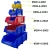 Import Popular 100% Virgin Material Plastic Storage Bin Box from China