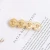 Import Popular Baroque Style Hair Pins Medallion Gold Coin Hair Pin Clips Gold Medusa Barrette Korean Hair Accessories from China