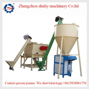 Poultry Feed Mixing Machine/Animal Feed Crusher And Mixer Machine/Animal Feed Processing Machine