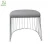 Import powder coating metal restaurant chair dining chairs with PU cover from China