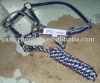 pp webing horse halter and lead ropes