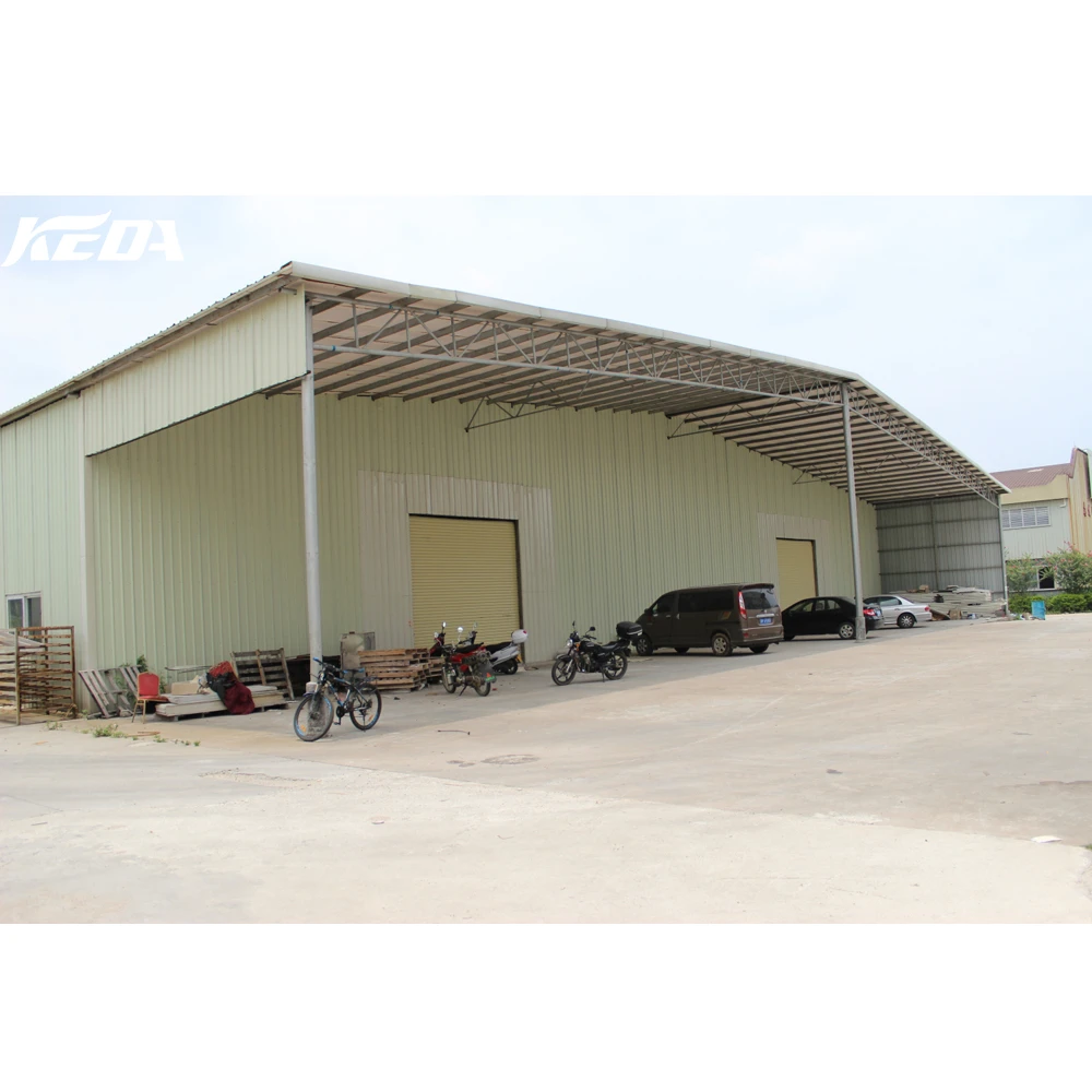 Prefab Low Cost Prefabricated Steel Structure Warehouse Building Projects Workshop in Factory