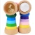 Import preschool kids rainbow toy bee eye effect wooden kaleidoscope toy from China
