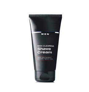 Private Label Men Skin Clearing Shave Cream Help Prevent Razor Bumps &amp; Ingrown Hairs