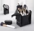 Import Professional Cosmetic Case Makeup Brush Organizer Makeup Artist Bag with zip Holder Multi functional Cosmetic Bag Makeup from China