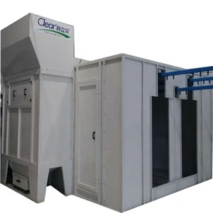 professional design mobile Powder Spray Booth for lamp pole