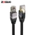Import Professional High-Definition Black Computer Rj45 Network Patch Cord Cable Cat8 Lan Cable Network Cable from China