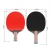 Import Professional poplar wooden table tennis racket pingpong paddler with portable package from China