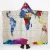 Import Promotion high quality thick soft map designed hood blanket throw in various pattern from China