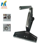 Promotion! single ring steel manual eyelet hole punching machine