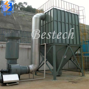 pulse bag house dust collector for boiler for rotary kiln