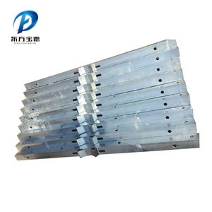 Q235 Electric Cross Arm /Hot-dip Galvanized Cross Arm for High Voltage Power Line Accessories