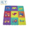QT MAT Non-toxic Odorless Formamide Below 200PPM 12in x 12in 9/set EVA Child Vehicle Puzzle Play Mat