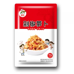 Quality Assurance Instant Food Savory Spicy Chopped Radish