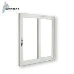 Quality vinyl double hung upvc sliding maximum window and door