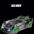 Import Radio controlled car light controlled car follow LED light to run RC car kids toy with USB charger from China