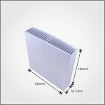 Ready stock ! Customized aluminum heatsink high power led aluminum heat sink