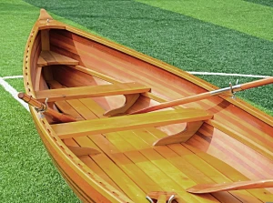 Real Whitehall dinghy L518 cm - Vietnam High Quality Wooden Canoe/ Kayak