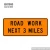 Import Rectangle aluminium blue traffic and safety highway warning signs from China
