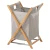 Import Rectangular Bamboo Laundry Hamper Storage Basket with Removable Liner from China
