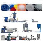recycled plastic granule making machine
