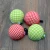 Import Red Plaid Wooden Pin Cushions Sewing Needle Pincushions DIY Craft for Needlework from China