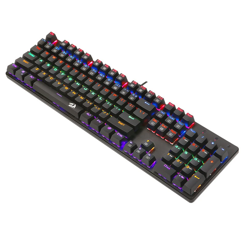 Redragon K208 Rainbow Backlight Blue Switch Keyboard Mechanical Gaming teclado gamer