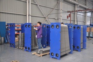 refrigeration heat exchange equipment plates heating exchanger manufacture