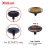 Import Remote control 650W 1300W 2000W outdoor standing Electric Infrared Patio Heater from China