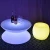 Import Rental event furniture PE plastic rechargeable led table glowing led lounge furniture from China