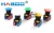 Import Reset push button switch dia.22mm various color flat head 1NO/1NC push button switch momentary / on-off 10A 600V from China