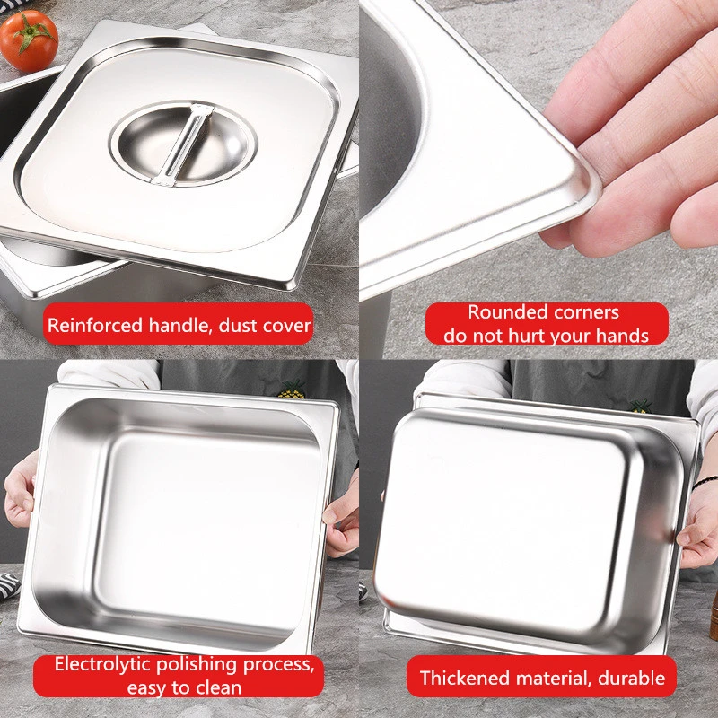 Restaurant equipment kitchen  gn pan food container stainless steel gn pan