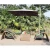 Import restaurant hotel sofa set design garden furniture outdoor leisure waterproof rattan sofa from China