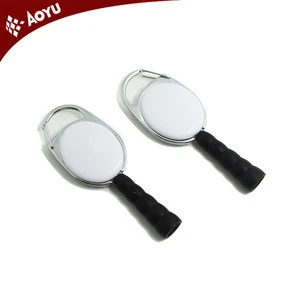 retractable badge reel with rubber holder for pen /pencil suit for different size of pen
