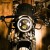 Retro 6.5 LED Motorcycle Headlight Motorcycle Headlight Holder Angel Ring Hi &amp; Lo Light Beam Bulb for Harley Sportster Cafe Race