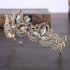 Retro Bridal Crown Tiara Crown and Earrings Wedding Jewelry Set Wholesale