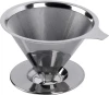 Reusable Food Grade 304 Stainless Steel Metal Coffee Filter 99mm 115mm 125mm