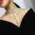 Rhinestone Tassel Choker trendy Necklace Favor Multi-Layer Women Wide Collar Necklaces Tassel Chain diamond initial Necklaces