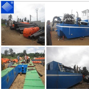 River Sand Pumping Barge For Sale