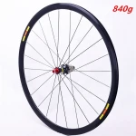 Road wheel set 700C front 20 rear 24 holes bicycle ultralight wheels 8 9 10 11 speed Palin wheel set