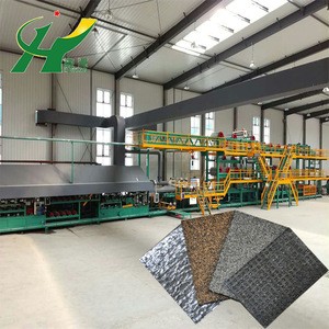 Rolling SBS rubber roofing material bitumen waterproof membrane production line