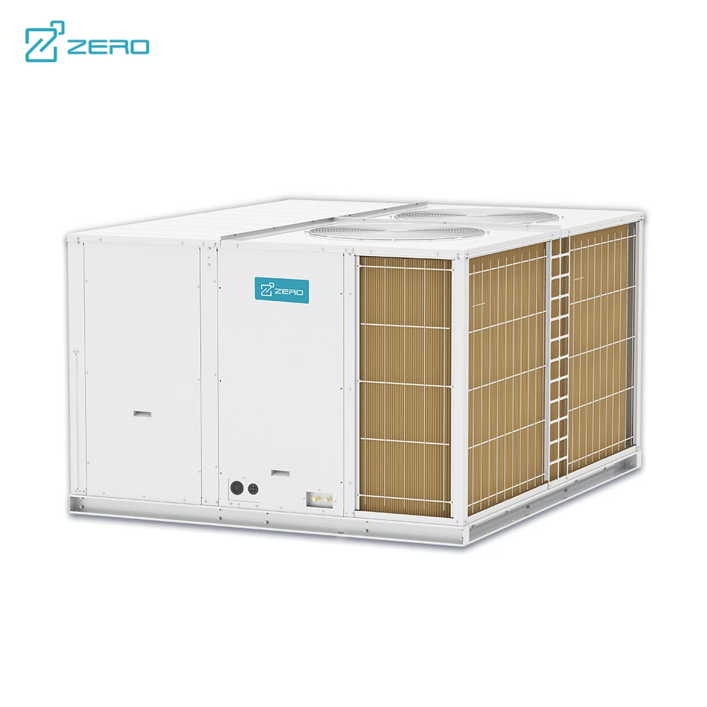 Rooftop Packaged Units 16-18 SEER Inverter high efficiency Rooftop 3-25ton Commercial Air conditioner