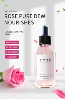 Rose Face Toner Mist Spray Witch Hazel Face Toner Rose Water