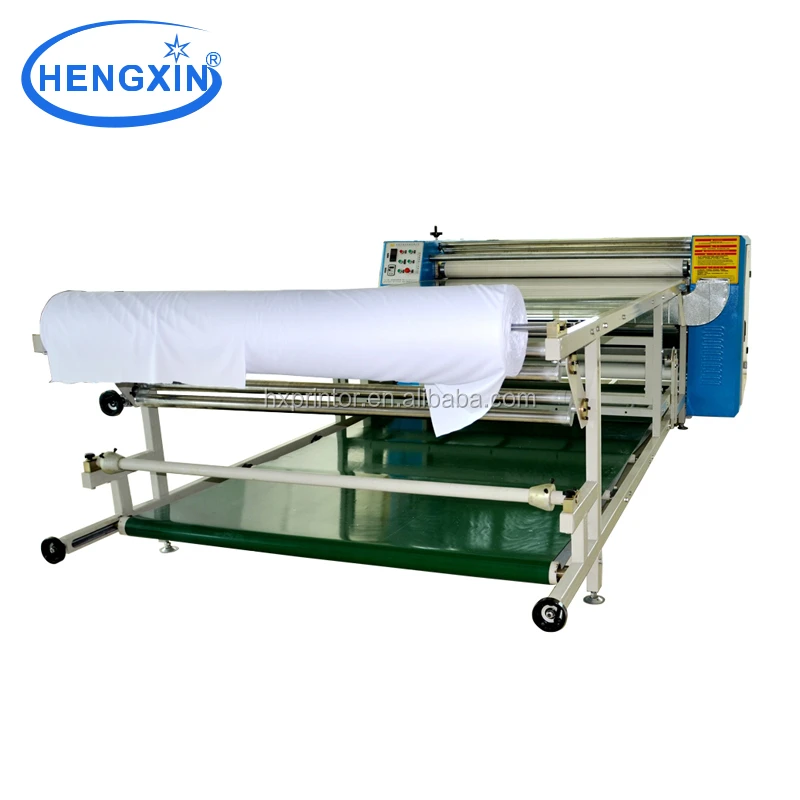 rotary digital sublimation heat transfer machine for t-shirt,shell fabric with 1.8M