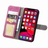 Rotating card slots holder Phone Case for iPhone 11 Matte PU leather wallet Case