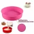 Import Round Silicone Cake Pan Baking Mold Non-Stick Bakeware Mold Cake Mold BPA-free from China