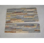 Rusty yellow golden slate ledge stone natural culture stone decorative wall panels